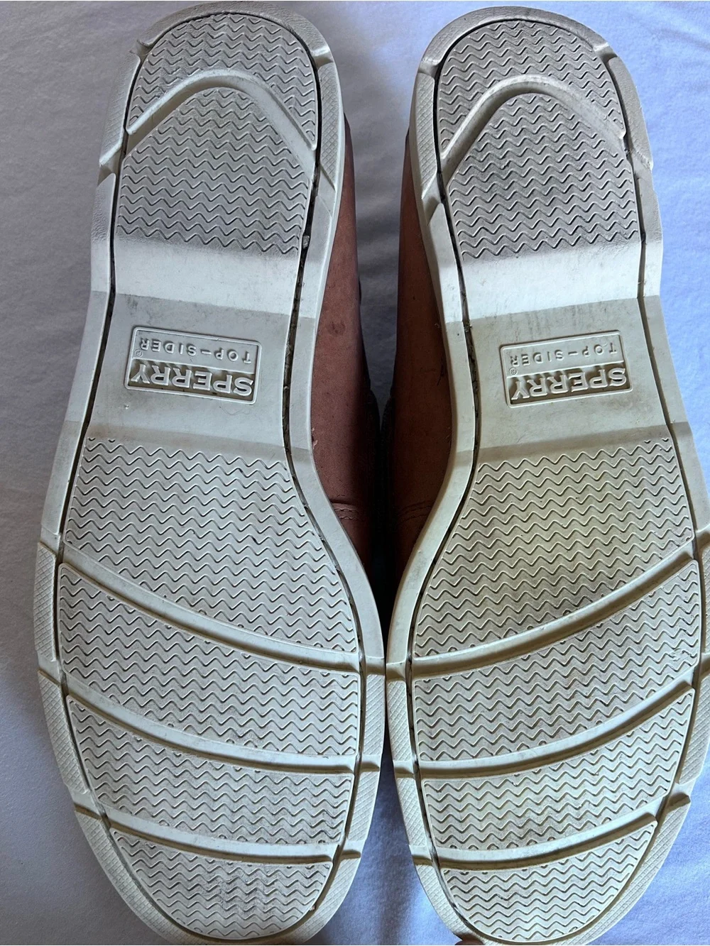 Sperry Top-Sider Men’s Brown Leather Boat Shoes Size 13M